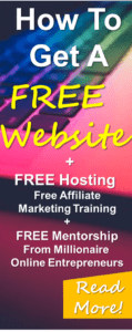 The Wealthy Affiliate community offers a FREE website, FREE webhosting and a world-class community of online entrepreneurs to answer all your questions about affiliate marketing and making money from websites and blogs! I LOVE this community!