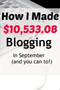 Check out how we made $10,533 online in just 30 days with almost no costs! Blogging is the BEST business model on the planet and the barrier for entry is so low. You can get started and make money online today!