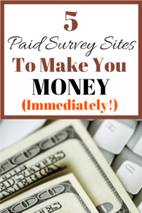 Highest Paying Online Surveys. These 5 free survey sites will help you to make extra money online very quickly.Thanks so much for posting these survey sites. I LOVE that these are legit survey sites that actually pay you. 