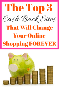 Nothing tops cash back sites! These top cashback websites will change the way you shop online FOREVER! Check them out and be prepared to never go back to the way you use to shop online!