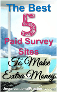 I tried these 5 survey sites and made some decent money on the side! If you want to make extra money online then I highly recommend these easy to complete surveys that pay really well!