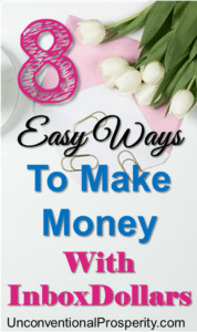 Easy! 8 ways to make money with InboxDollars! I tried all these ideas with InboxDollars and I love them! Give them a try if you want to make some extra money online!