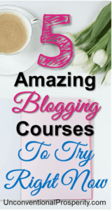 Wow these blogging courses changed everything for us! Massive traffic increase and income increase was the result of applying what we learned in these top blogging courses! Highly recommended if you want to take your blog to the next level!