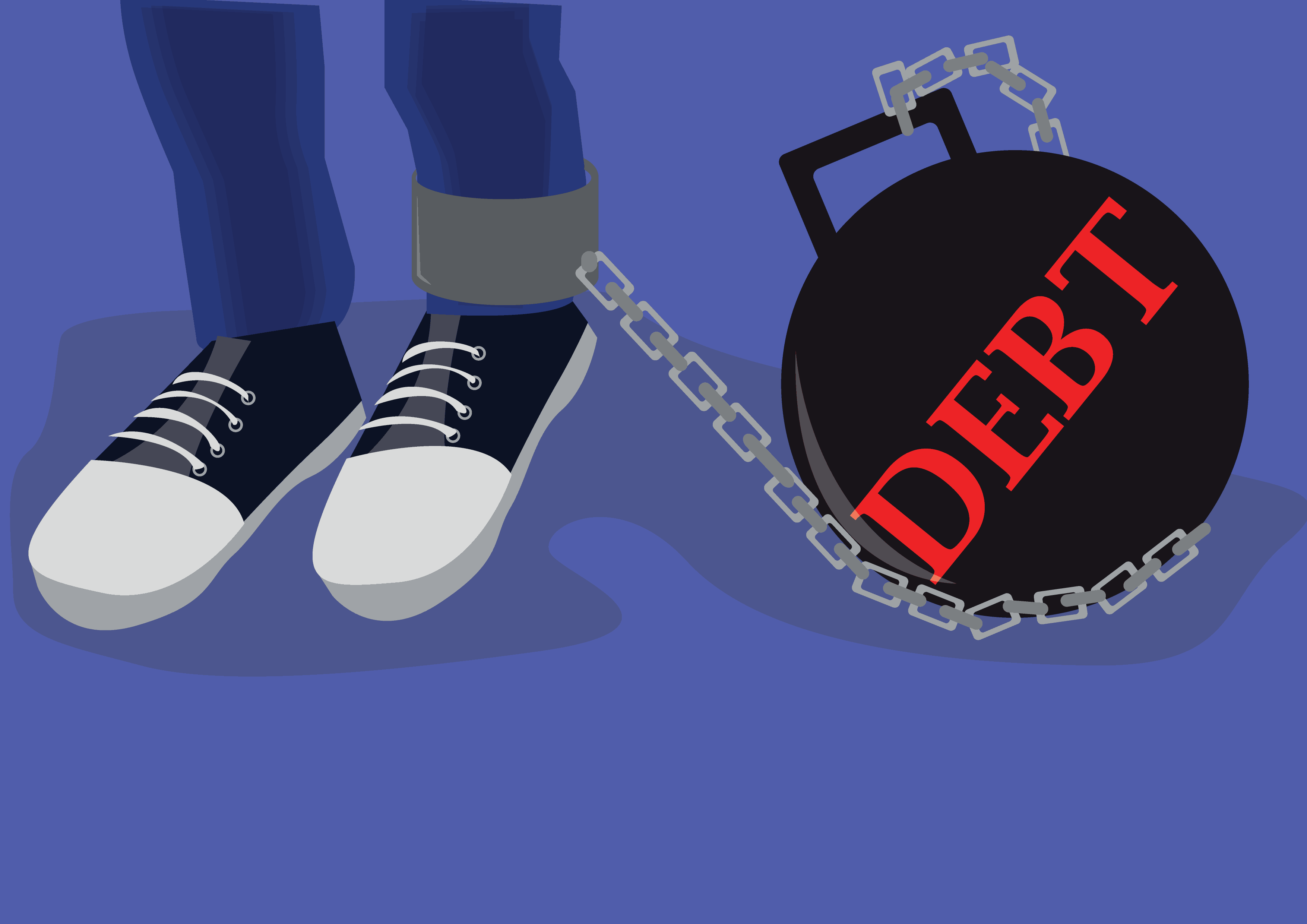 get rid of debt and save money